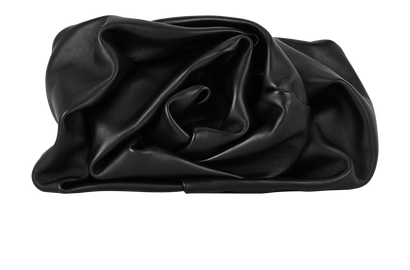 Rose Clutch, &pound;450, Handbags, Black, Leather, Front view